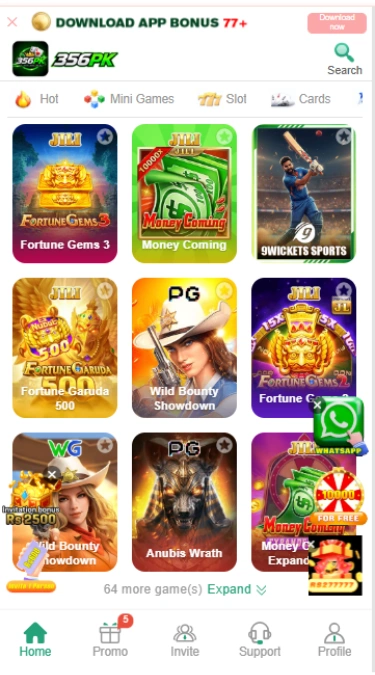 356PK Game Download